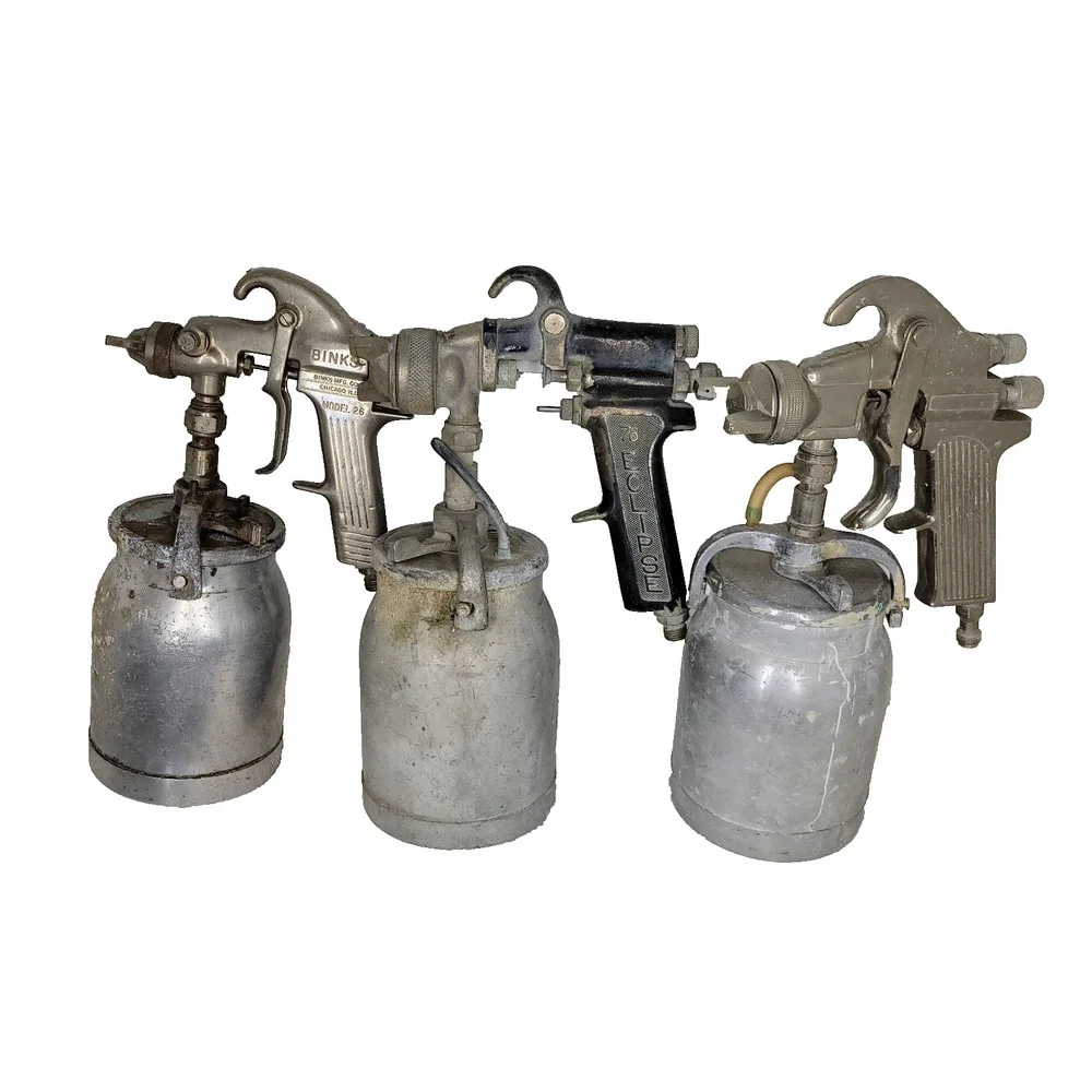 Vintage Spray Paint Gun Vehicle Painting Painter Restoration Guns Eclipse Binks